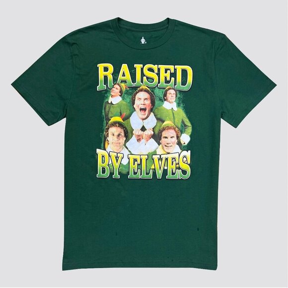 tgt Other - XL - Mens Raised by Elves Short Sleeve Crewneck T-Shirt - Green